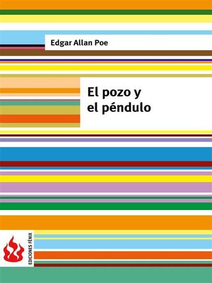 cover image of El pozo y el péndulo (low cost). Edición limitada